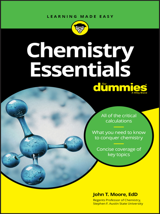 Title details for Chemistry Essentials For Dummies by John T. Moore - Wait list